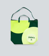 Halara Geometric Print One Shoulder Casual Tote Bag