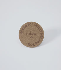 Halara Letter Round Coaster