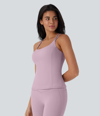 Halara UltraSculpt™ Cool Quick Dry Molded Cups Yoga Cami Top-UPF50+