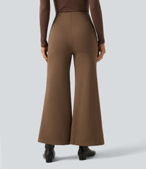 Halara Flex™ High Waisted Pintuck Wide Leg Work Pants