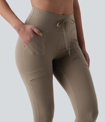 Halara UltraSculpt™ High Waisted Drawstring 7/8 Camping Cargo Leggings with Pockets