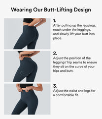 Halara UltraSculpt™ Heat High Waisted Scrunch Butt Lifting Tummy Control Yoga Leggings with Pockets