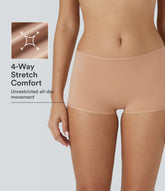 High Stretch Low Rise Solid Lounge Boy Shorts