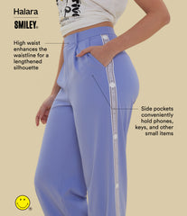 Halara X Smiley® Halara Flex™ DayStretch High Waisted Straight Leg Work Pants with Pockets