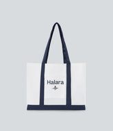 Halara Slogan Casual Canvas Tote Bag