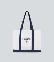 Halara Slogan Casual Canvas Tote Bag