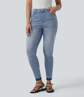 Halara Flex™ High Waisted Slim Casual Jeans with Pockets