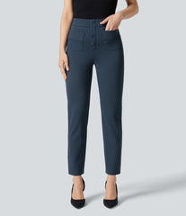 Halara Flex™ High Waisted Pockets Ankle Length Work Pants