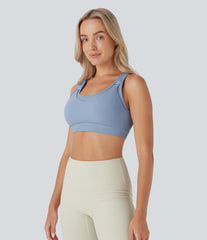 SoftlyZero™ Airy Low Support Adjustable Buckle InstantCool Nursing Yoga Sports Bra A-D Cups