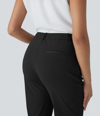 Mid Rise InstantCool Work Pants with Pockets