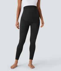 OneForm Seamless Flow Super High Waisted 7/8 Yoga Maternity Leggings