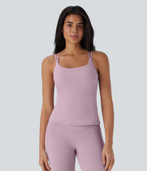 Halara UltraSculpt™ Cool Quick Dry Molded Cups Yoga Cami Top-UPF50+