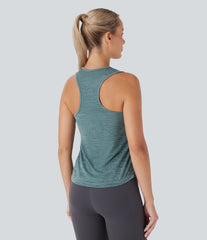Racerback Hem Hiking Tank Top