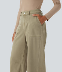 Halara Flex™ High Waisted Colorful Casual Jeans with Pockets