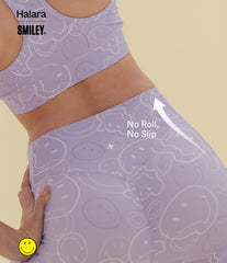 Halara X Smiley® Halara UltraSculpt™ High Waisted Scrunch Butt Lifting Tummy Control Bootcut Training Leggings with Pockets