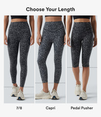 Halara UltraSculpt™ Leopard Print High Waisted Scrunch Butt Lifting Tummy Control Training Leggings with Pockets