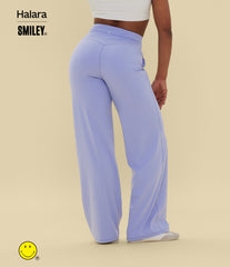 Halara X Smiley® Halara UltraSculpt™ High Waisted Tummy Control Straight Leg Yoga Pants with Pockets