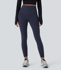 SoftlyZero™ Plush Thermal High Waisted Tummy Control Pocket Workout Leggings