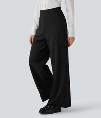 Halara Flex™ High Waisted Straight Leg Cargo Work Pants with Pockets