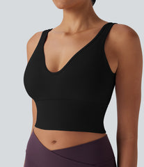 OneForm Seamless Flow Cropped Yoga Tank Top