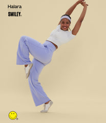 Halara X Smiley® Halara UltraSculpt™ High Waisted Tummy Control Straight Leg Yoga Pants with Pockets