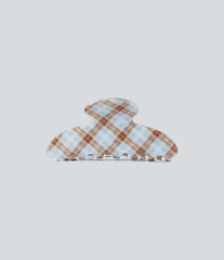 Plaid Hair Claw
