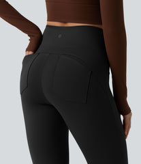 DayStretch High Waisted Tummy Control Skinny Yoga Leggings with Pockets