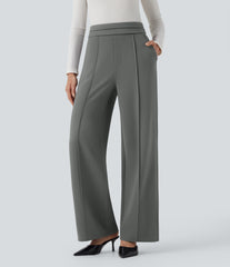 Halara Flex™ High Waisted Straight Leg Work Pants with Pockets