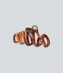 Wave-Shaped Hair Claw