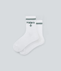 Halara Letter Pickleball Crew Socks
