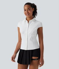 Short Sleeve Wrinkle-resistant Quick Dry Casual Shirt
