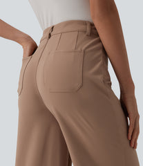 Halara Flex™ DayStretch High Waisted Tummy Control Work Pants with Pockets