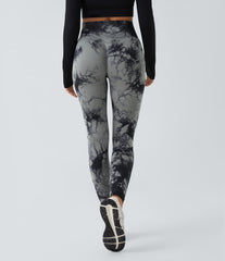 OneForm Seamless Flow High Waisted Tie Dye Yoga Leggings