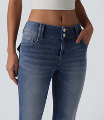 Halara Flex™ Low Rise Casual Bootcut Jeans with Pockets