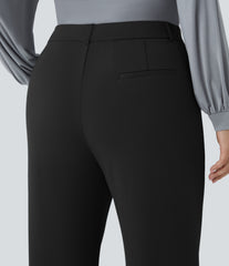 Halara Flex™ High Waisted Zipper Pocket Straight Leg Plus Size Work Pants
