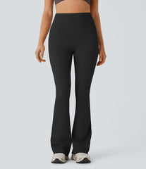 SoftlyZero™ QuickDry High Waisted Tummy Control Pocket Yoga Flare Leggings