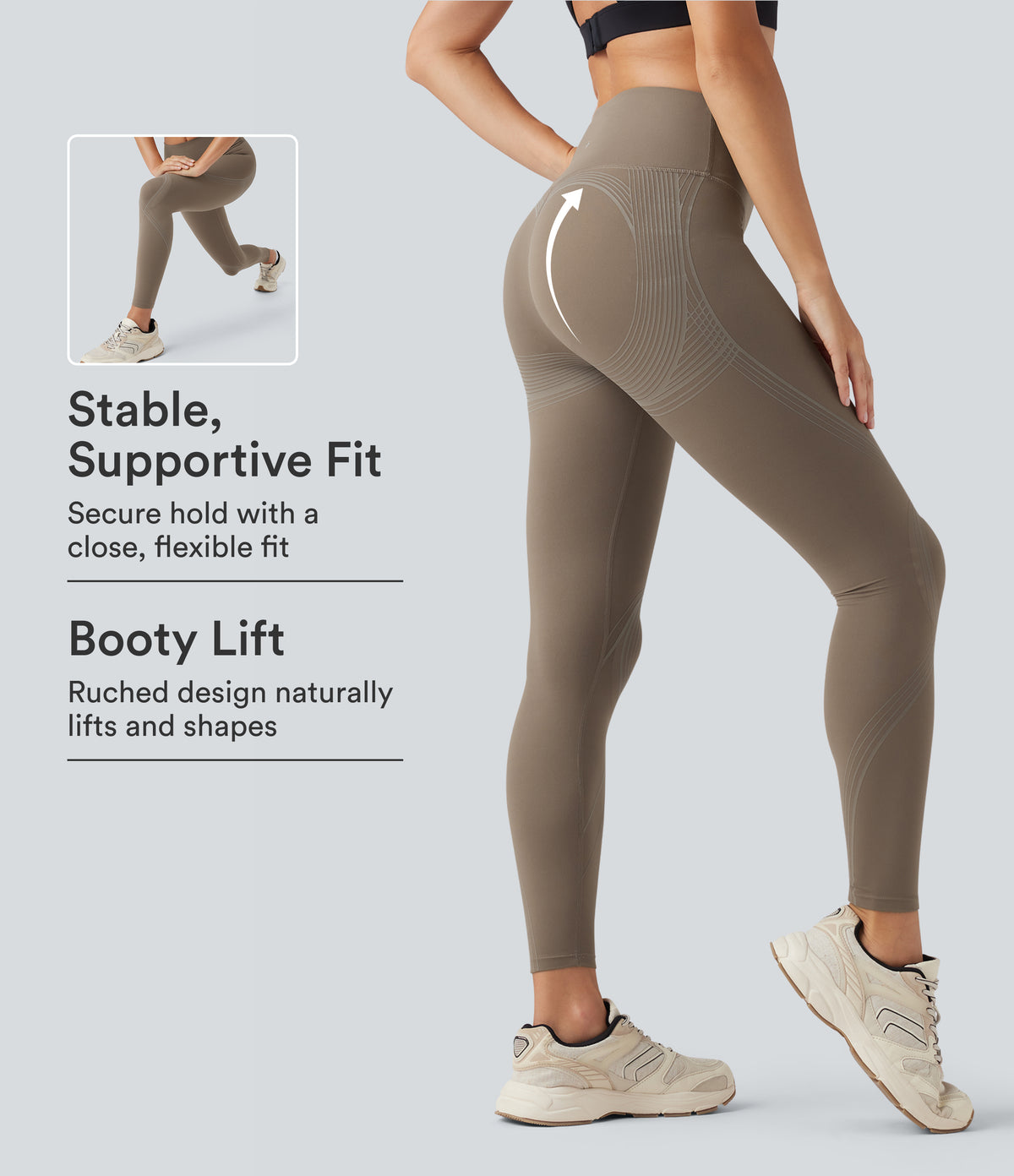 Halara UltraSculpt™ High Waisted Tummy Control Butt Lifting Training Leggings