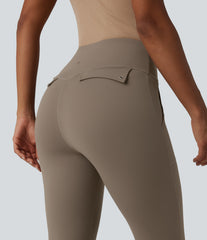 Halara UltraSculpt™ High Waisted Tummy Control Casual 7/8 Leggings with Pockets