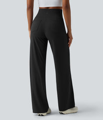 Halara UltraSculpt™ High Waisted Tummy Control Straight Leg Yoga Pants with Pockets
