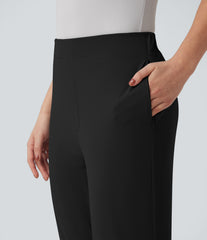 Halara Flex™ High-waisted Work Straight-leg 7/8 Pants with Pockets