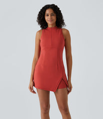 Zipper RacerPocket 2-Piece Mini Tennis Active Dress