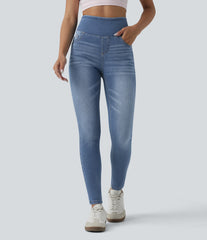 Halara Flex™ High Waisted Skinny Casual Jeans with Pockets
