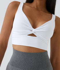 SoftlyZero™ Airy Low Support Cut Out InstantCool Low Support Yoga Sports Bra-UPF50+ A-D Cups