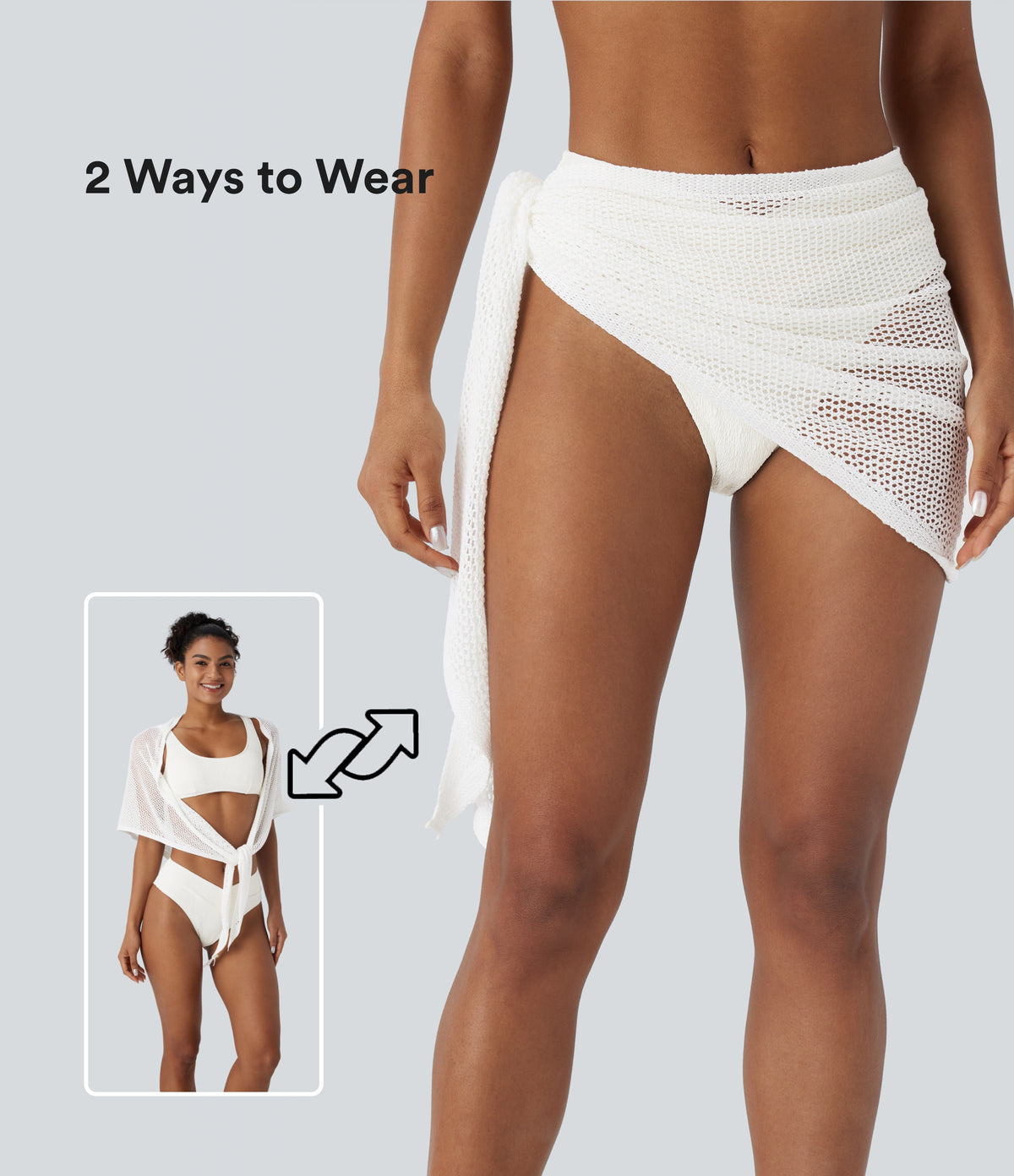 Hollow Out Swim Cover Up
