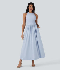 Breezeful™ Quick Dry Maxi Casual Dress with Pockets