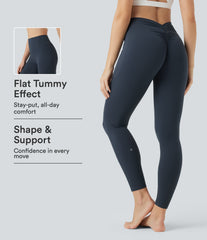 Halara UltraSculpt™ High Waisted Tummy Control Scrunch Shaping Yoga Leggings with Pockets
