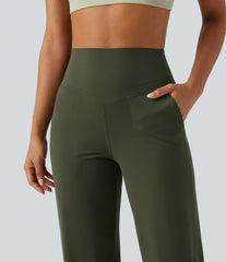 Halara UltraSculpt™ High Waisted Tummy Control Tapered Yoga Joggers with Pockets