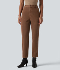 Halara Flex™ High Waisted Tapered Work Jeans with Pockets