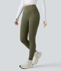 Halara UltraSculpt™ Extra Heat High Waisted Scrunch Butt Lifting Tummy Control Yoga Leggings with Pockets