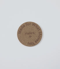 Halara Letter Round Coaster